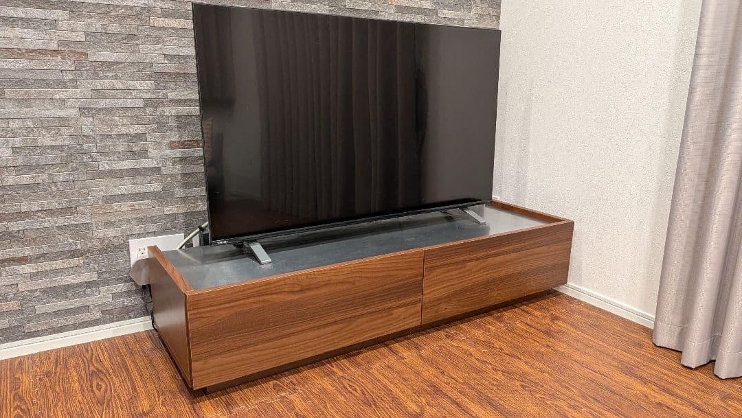 【LOWYA】幅140cm 日本製 ステンレス天板 ローボード テレビ台