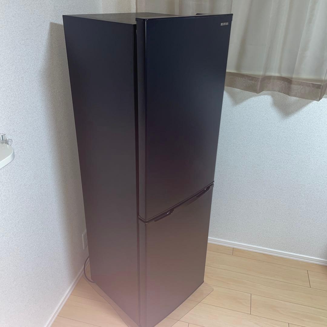 【美品】アイリスオオヤマ　冷蔵庫　162Ｌ　ブラック
