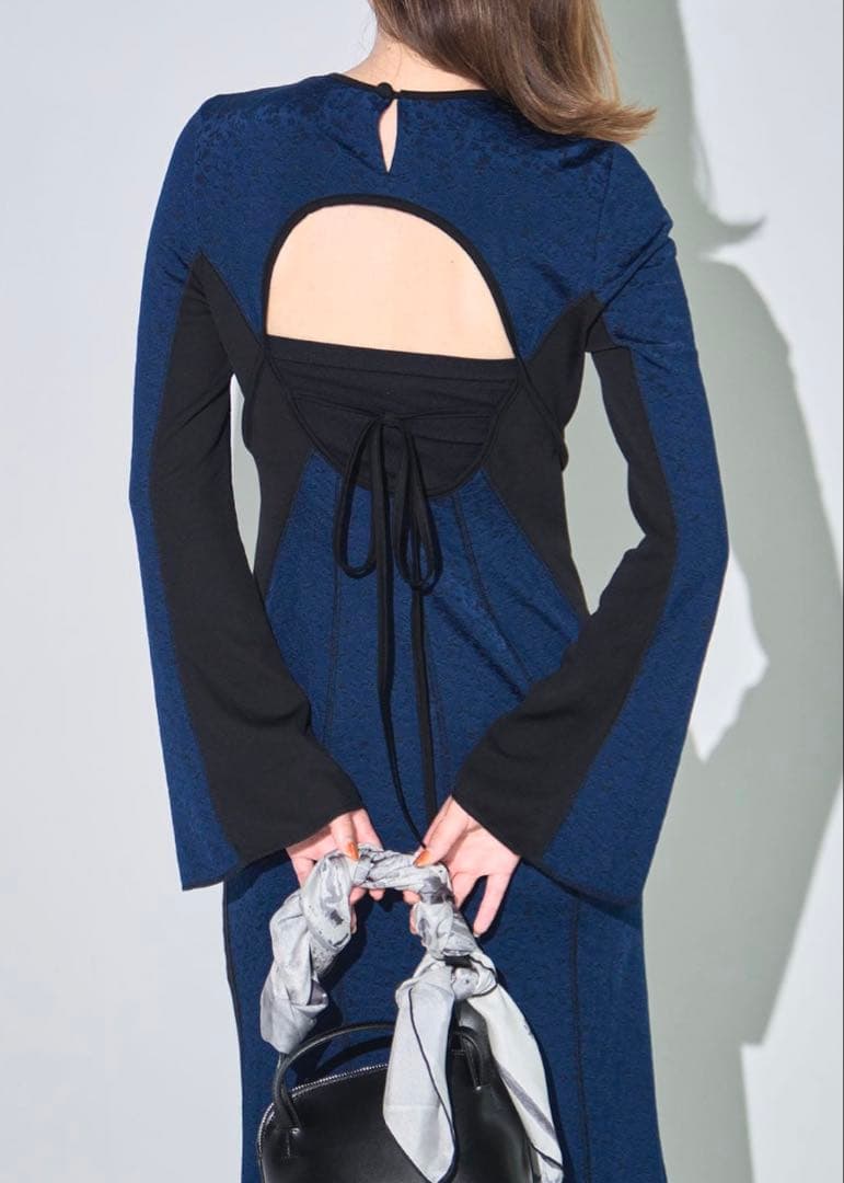 十亜Mame Kurogouchi Floral Jacquard