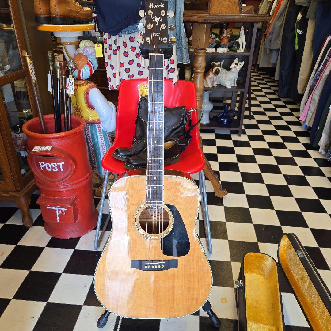 MORRIS MV-701 アコースティックギター ハードケース付き