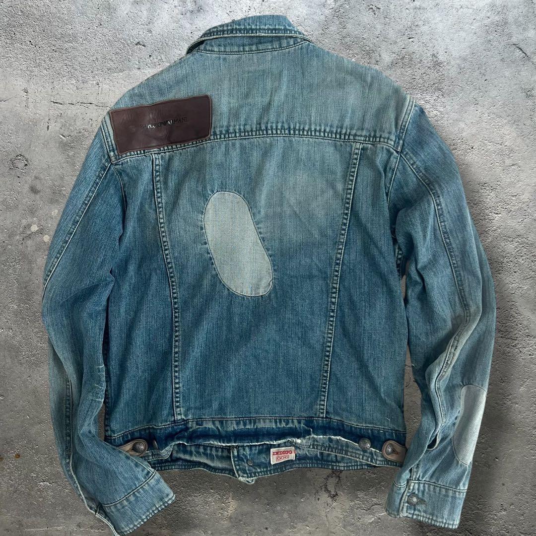 EMPORIO ARMANI デニムジャケット グランジ y2k