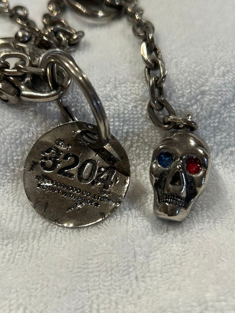 channori プロフ必読  スカルデザイン ウォレットチェーン