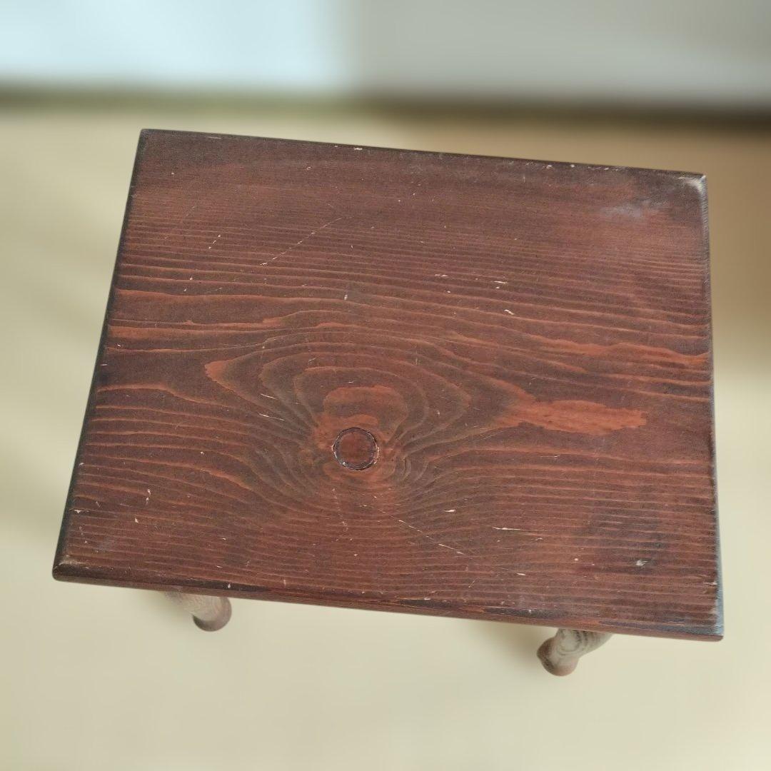 イギリスアンティークスツール　英国アンティーク木製チェア