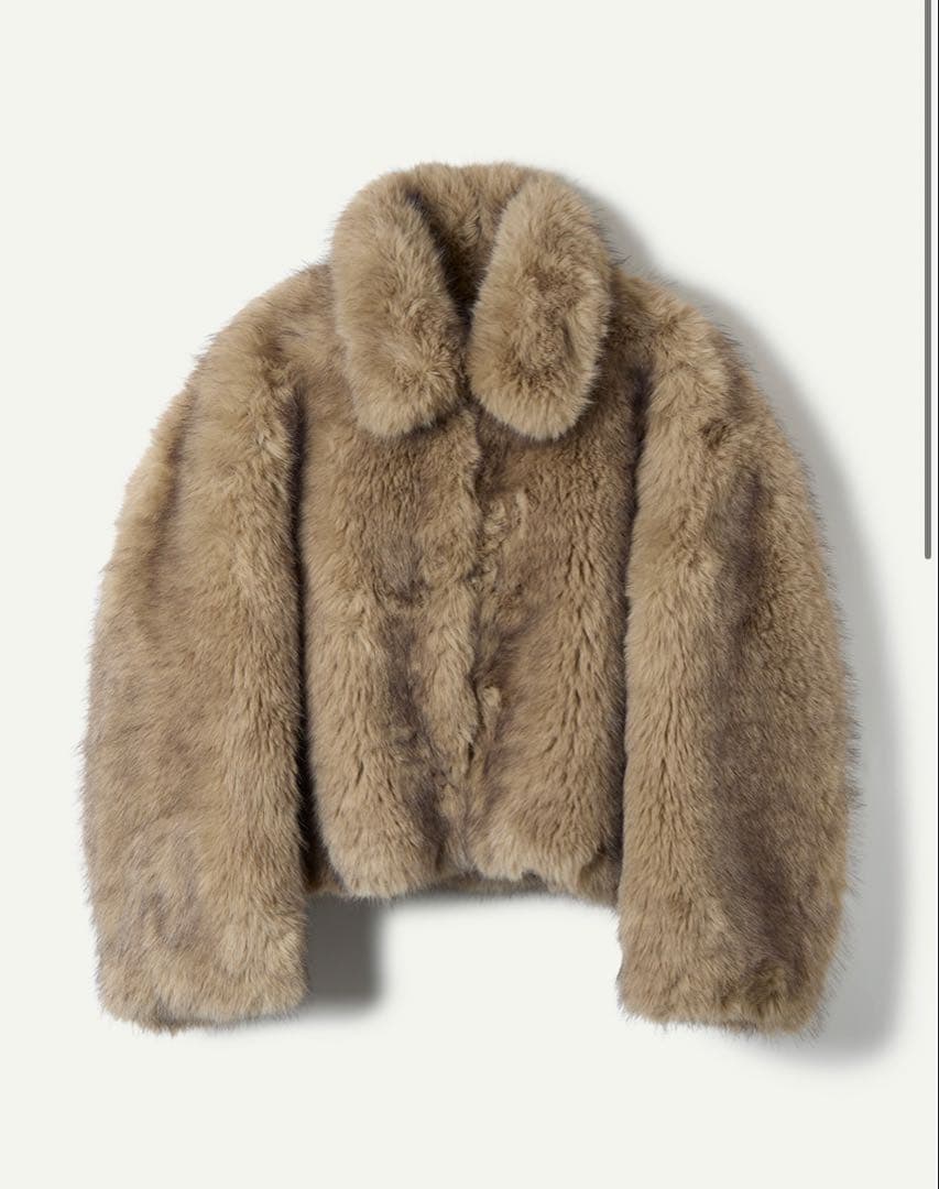 leinwande Egg Fur Coat/ファーコート