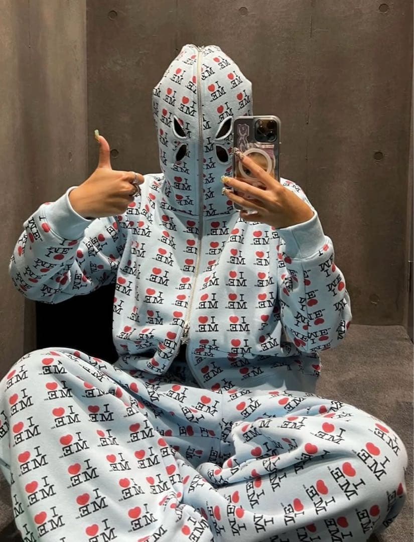 廃盤　Ashley Williams I ♥︎ ME 水色　パーカー