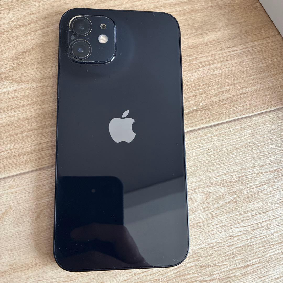 iPhone 12 128GB ブラック SIMフリー 箱付属品あり 動作確認済