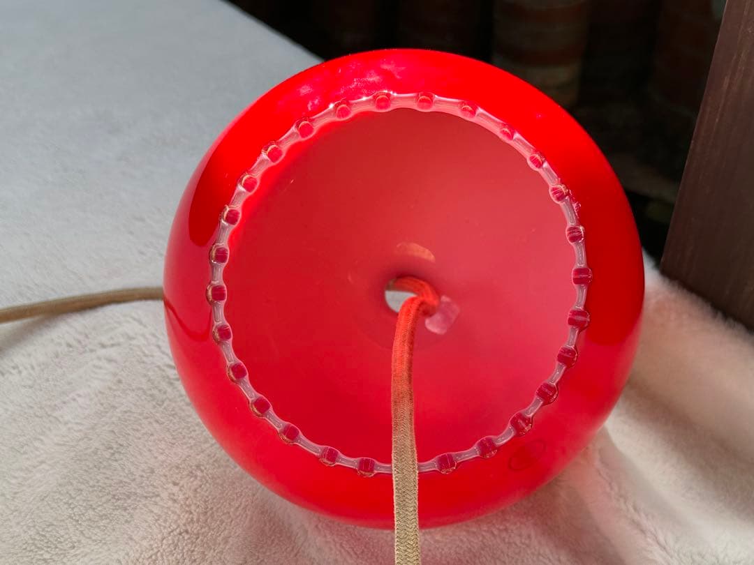 昭和レトロ　ペンダントライト　松下電工　ガラス　チューリップ　丸型　天井照明