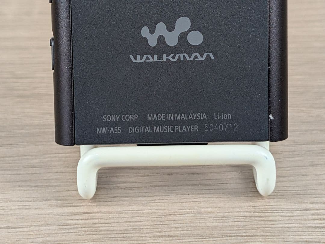 【動作品】SONY NW-A55 グレイッシュブラック 16GB ハイレゾ
