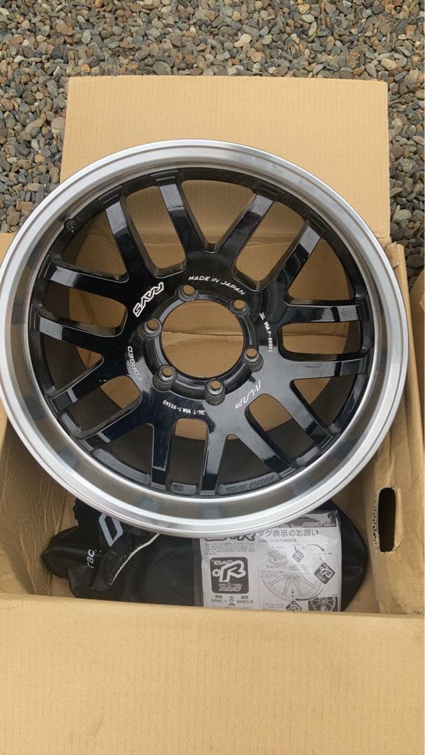 nazzさま専用⭐︎① Rays 18インチ ホイール ブラック/シルバー