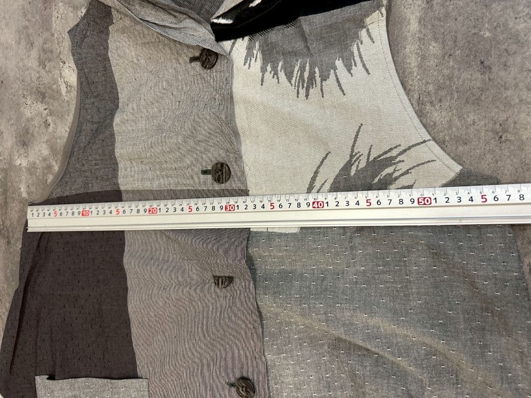 る*ん様 慈雨 センソユニコ ノースリーブブラウス グレー 40 ar02064