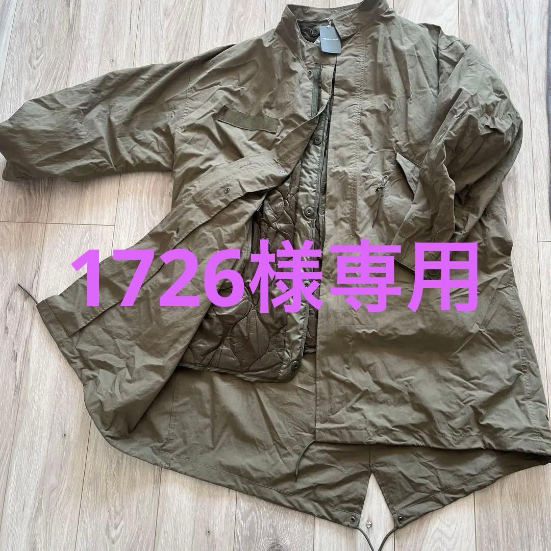 EXTREME COLD WEATHERダウンモッズコートメンズS〜Mサイズ