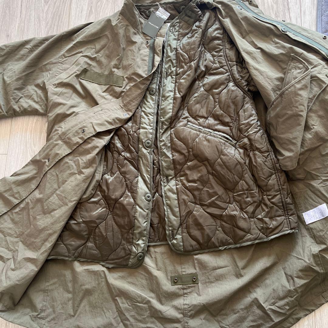 EXTREME COLD WEATHERダウンモッズコートメンズS〜Mサイズ