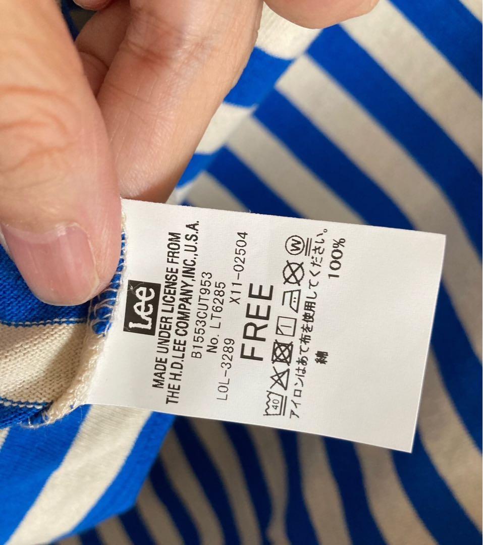 新品未使用　FRAPBOISフラボア　Lee コラボ　BIG Tシャツ 男女兼用