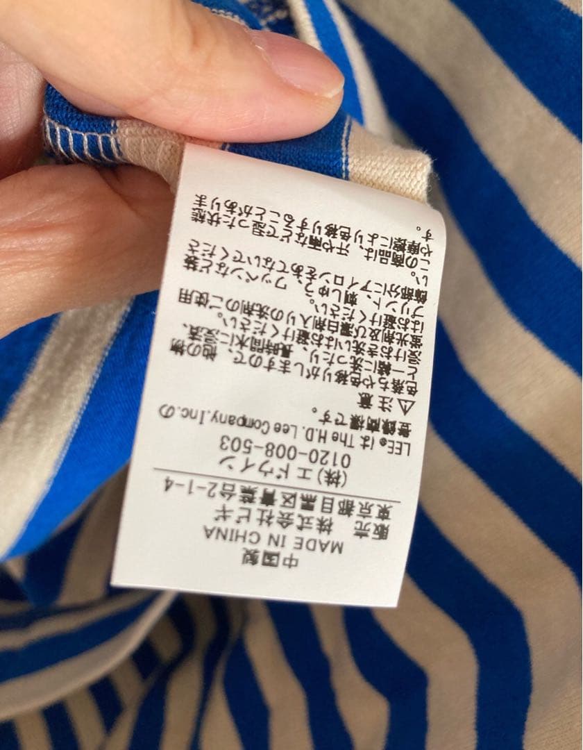 新品未使用　FRAPBOISフラボア　Lee コラボ　BIG Tシャツ 男女兼用