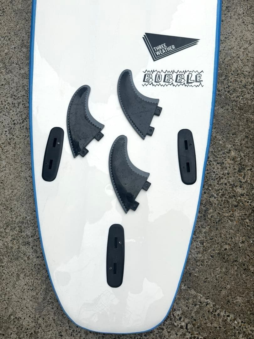 【配送不可】スリーウェザー BUBBLE ソフトサーフボード 7'0