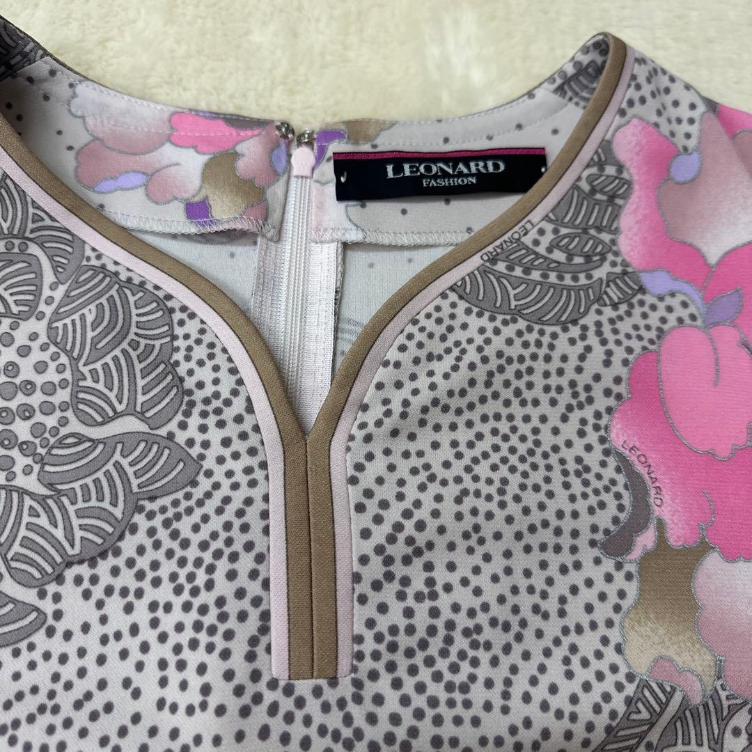 ★極美品★LEONARD 花柄チュニック