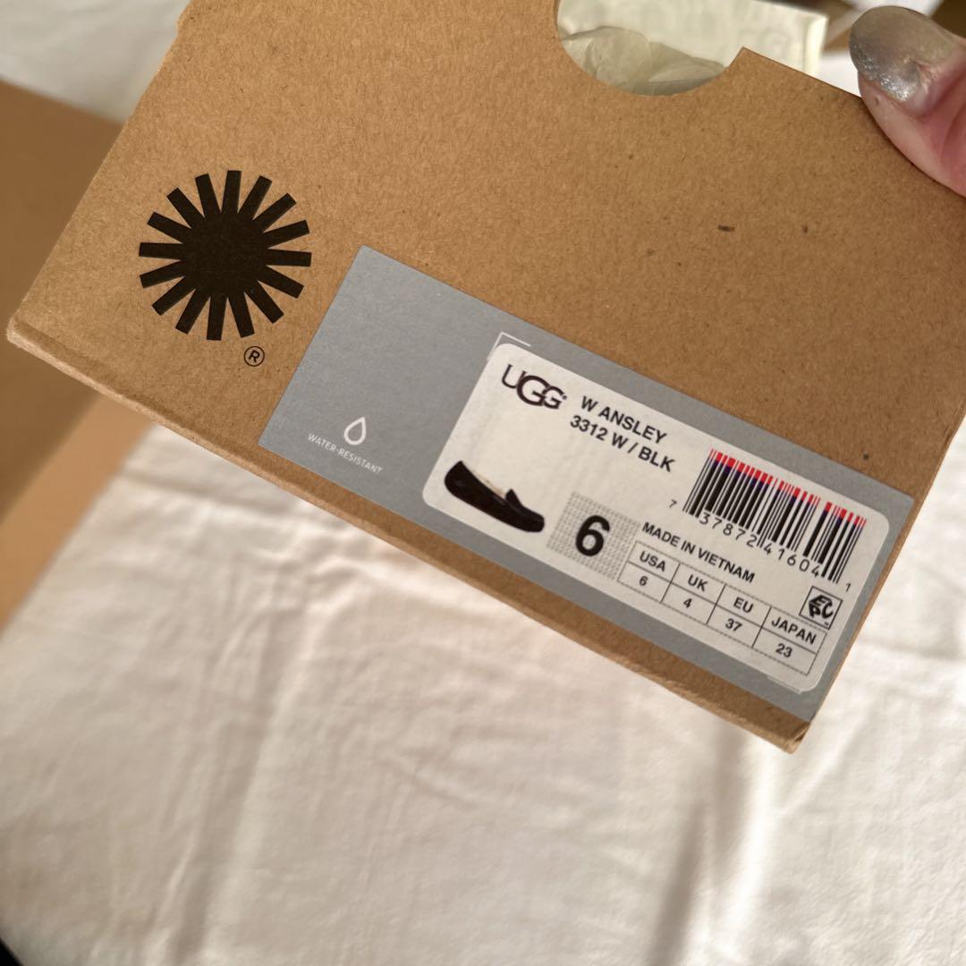 新品未使用　UGG アグ　アンスレー　モカシンシューズ　スウェード　23cm