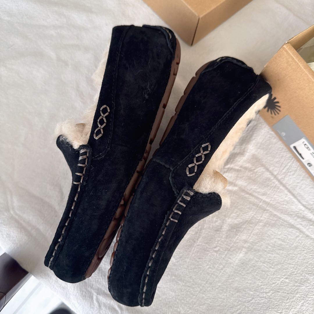 新品未使用　UGG アグ　アンスレー　モカシンシューズ　スウェード　23cm
