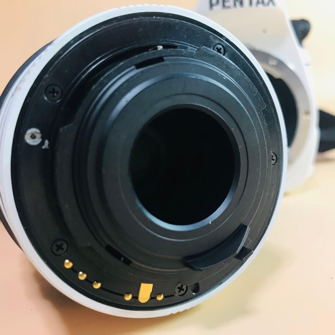 ペンタックス K-x 白　Wi-FiSDアダプター　電池付き