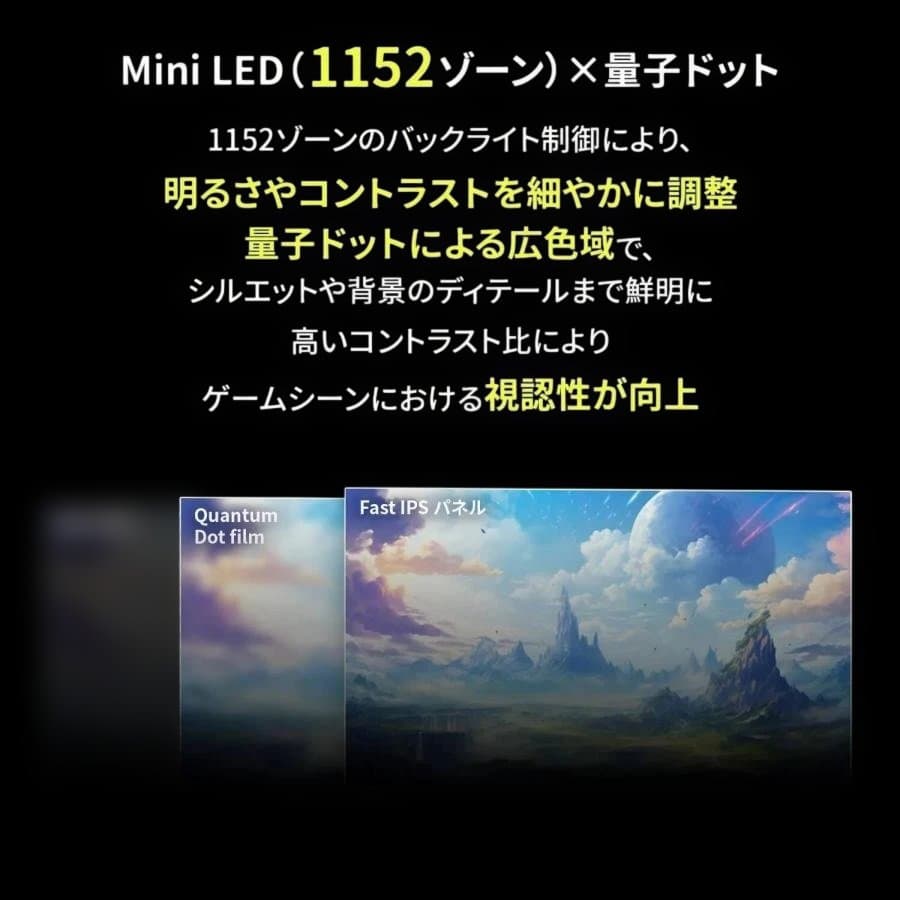 【新品同様】24.5インチ ゲーミングモニター GRT081-2532DML