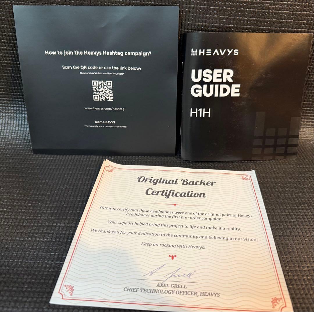 HEAVYS H1H 未使用品