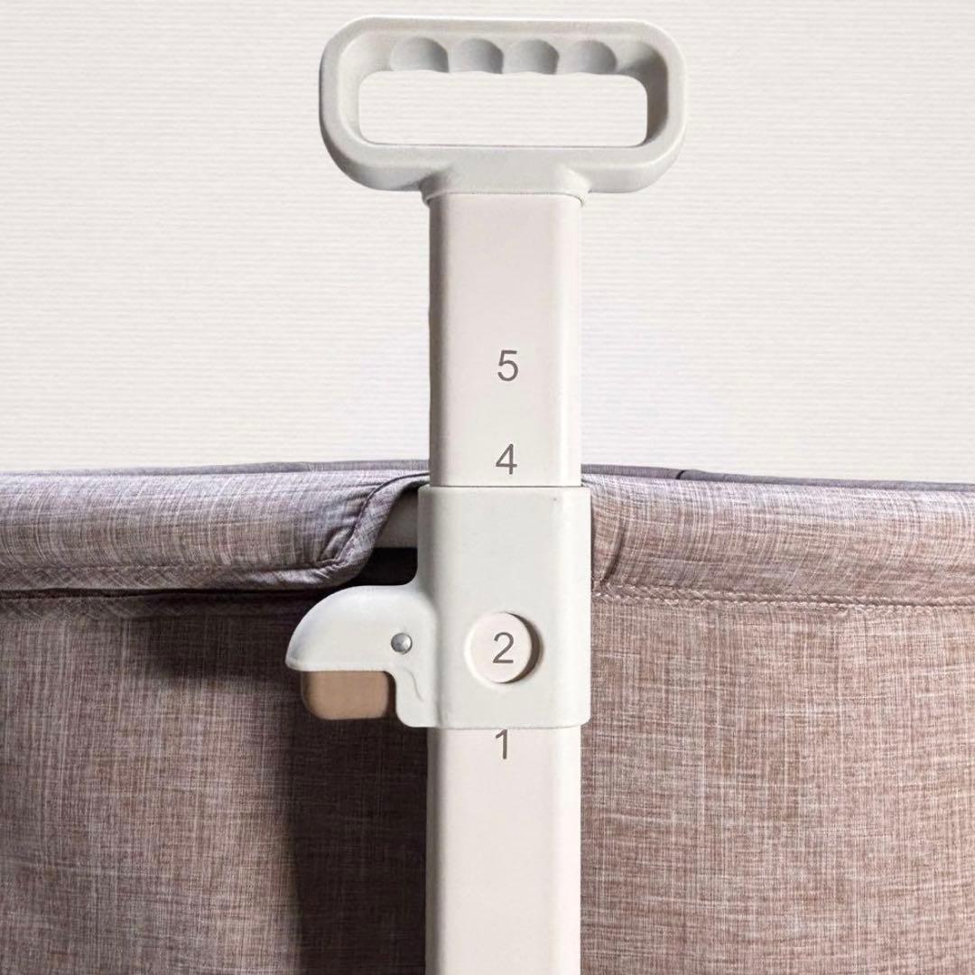 ✨美品✨ リッチェル添い寝コット 高さ 調整可 ベビーベッド