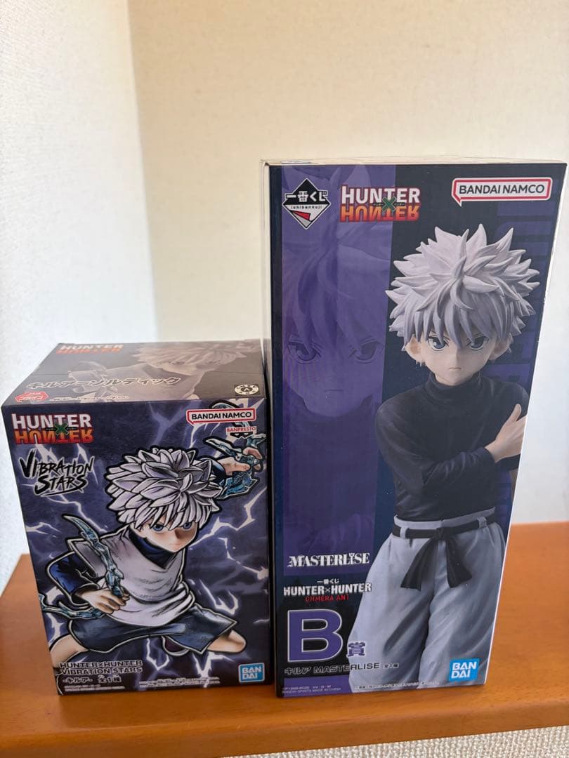 ハンターハンター　一番くじ　キルア　フィギュア　バイブレーションスターズ　セット