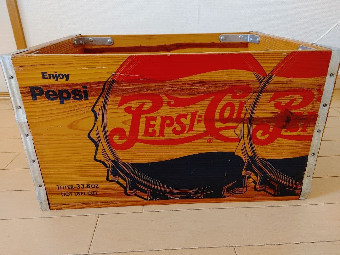 ペプシコーラ 木箱 ウッドボックス ヴィンテージ 木製 アンティーク レトロ