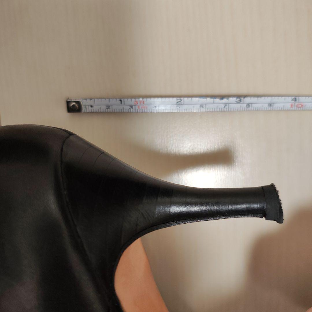 【人気商品】コールハーン　レザー　ポインテッド　ピンヒール　ロングブーツ 黒