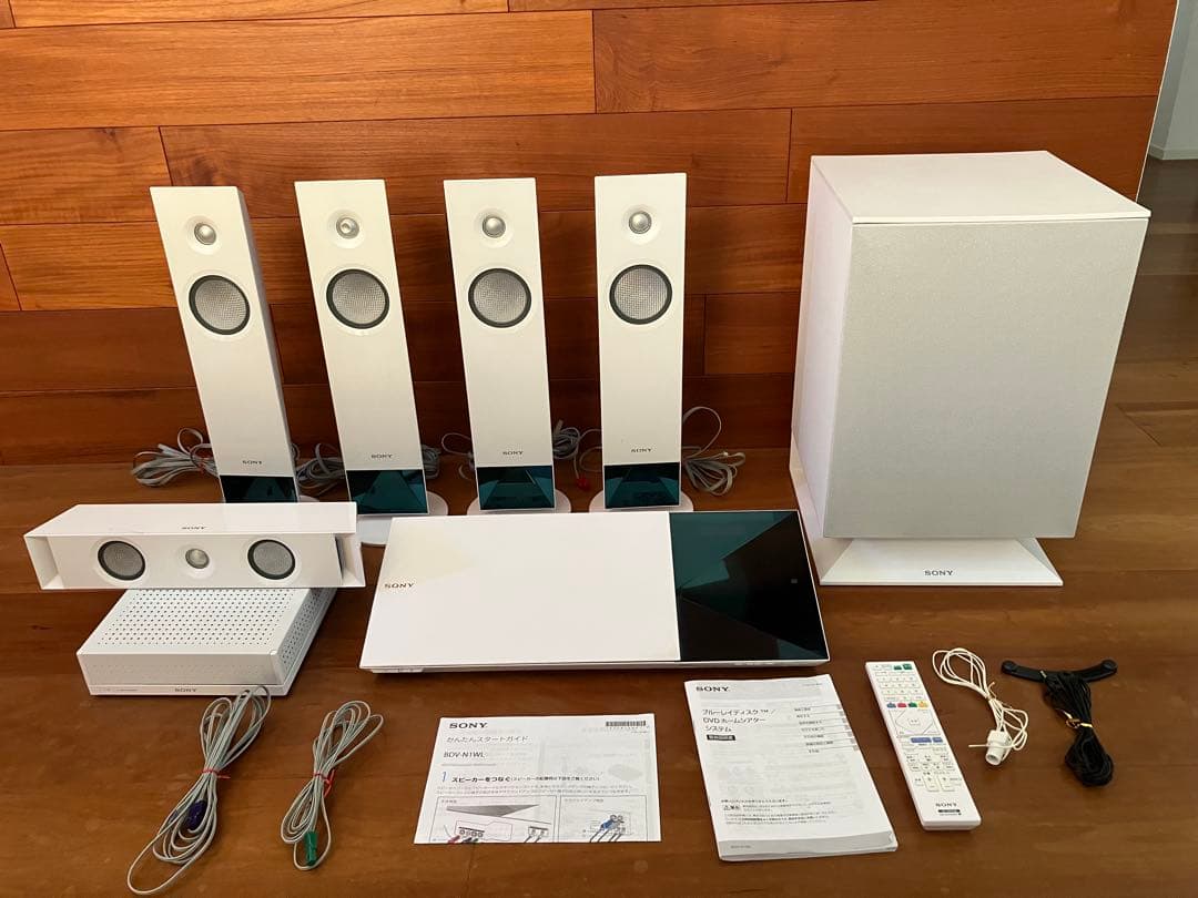 SONY ブルーレイディスク DVDホームシアターシステム ホワイト 5.1ch