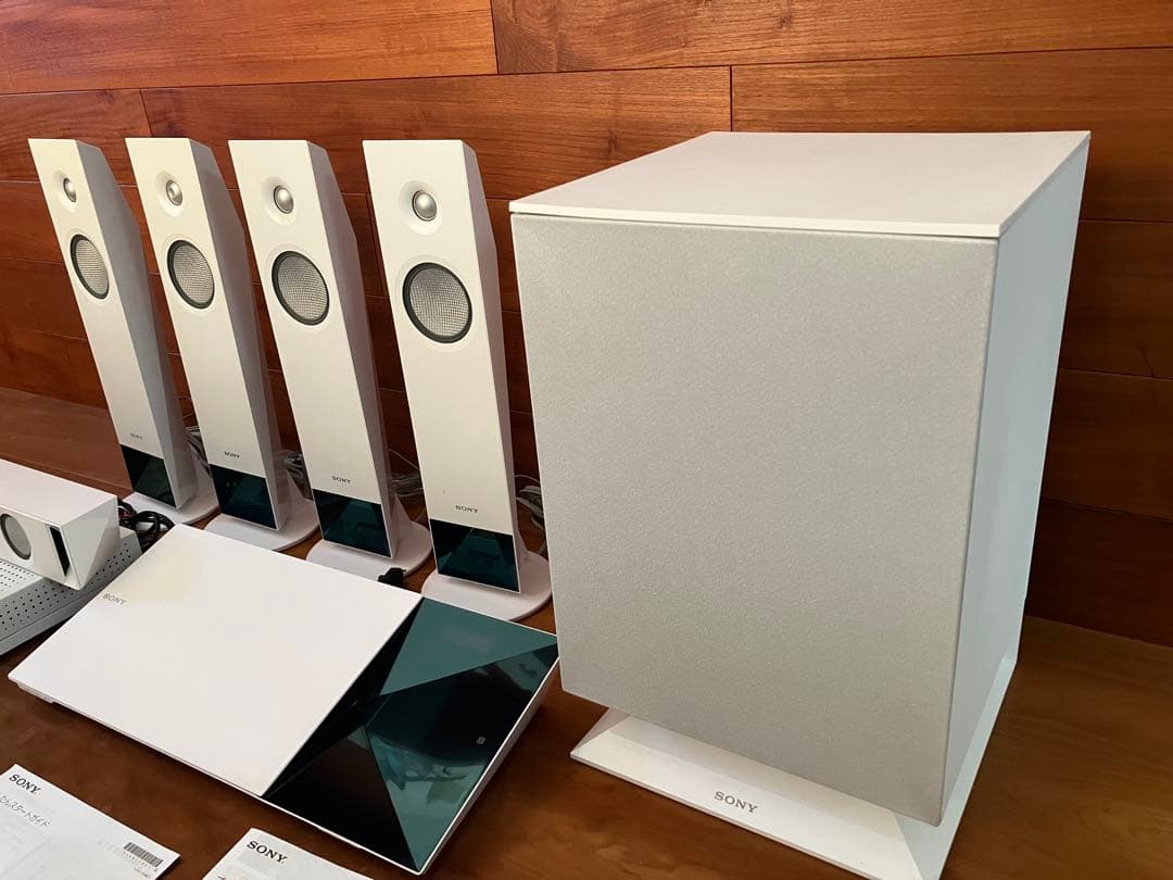 SONY ブルーレイディスク DVDホームシアターシステム ホワイト 5.1ch