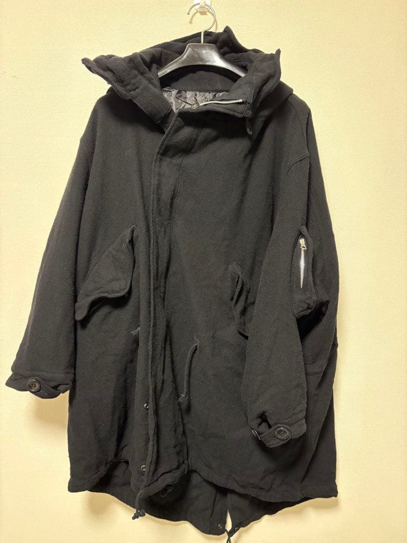 anytee 縮絨 オリジナル Felted M48 parka