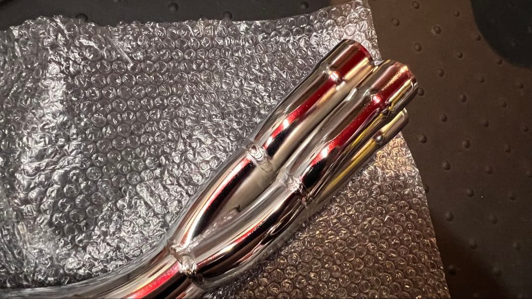 ホンダ CBX400F RPM 正規新品リアマフラー 復刻版ステッカー付き