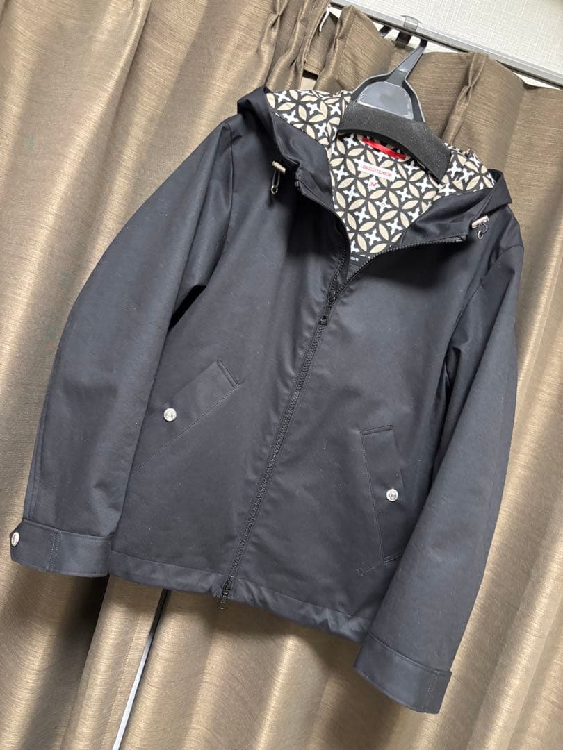 DRESSTERIOR☆高密度ツイルフーデッドブルゾン34