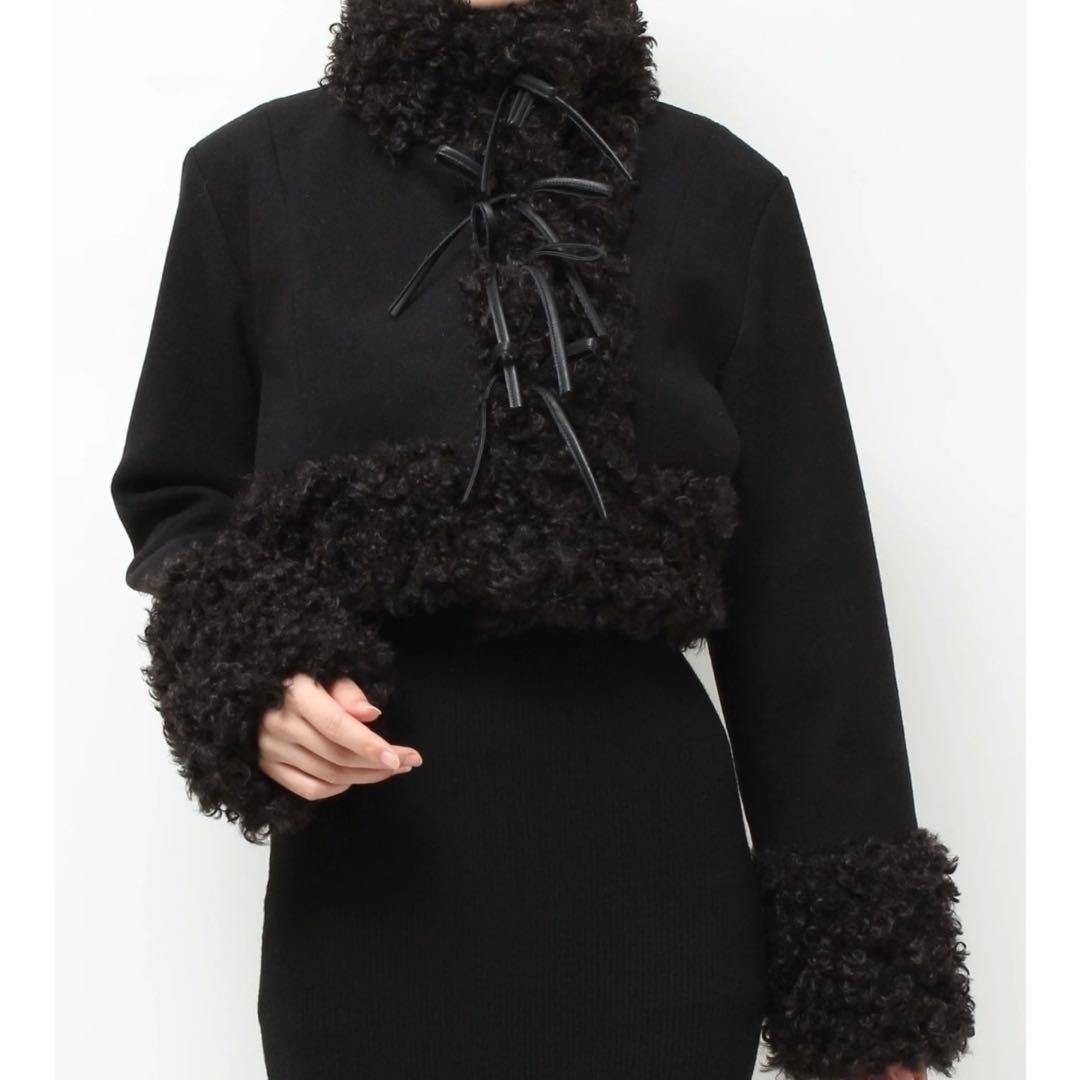 RESEXXY ポイントフェイクファーブルゾン