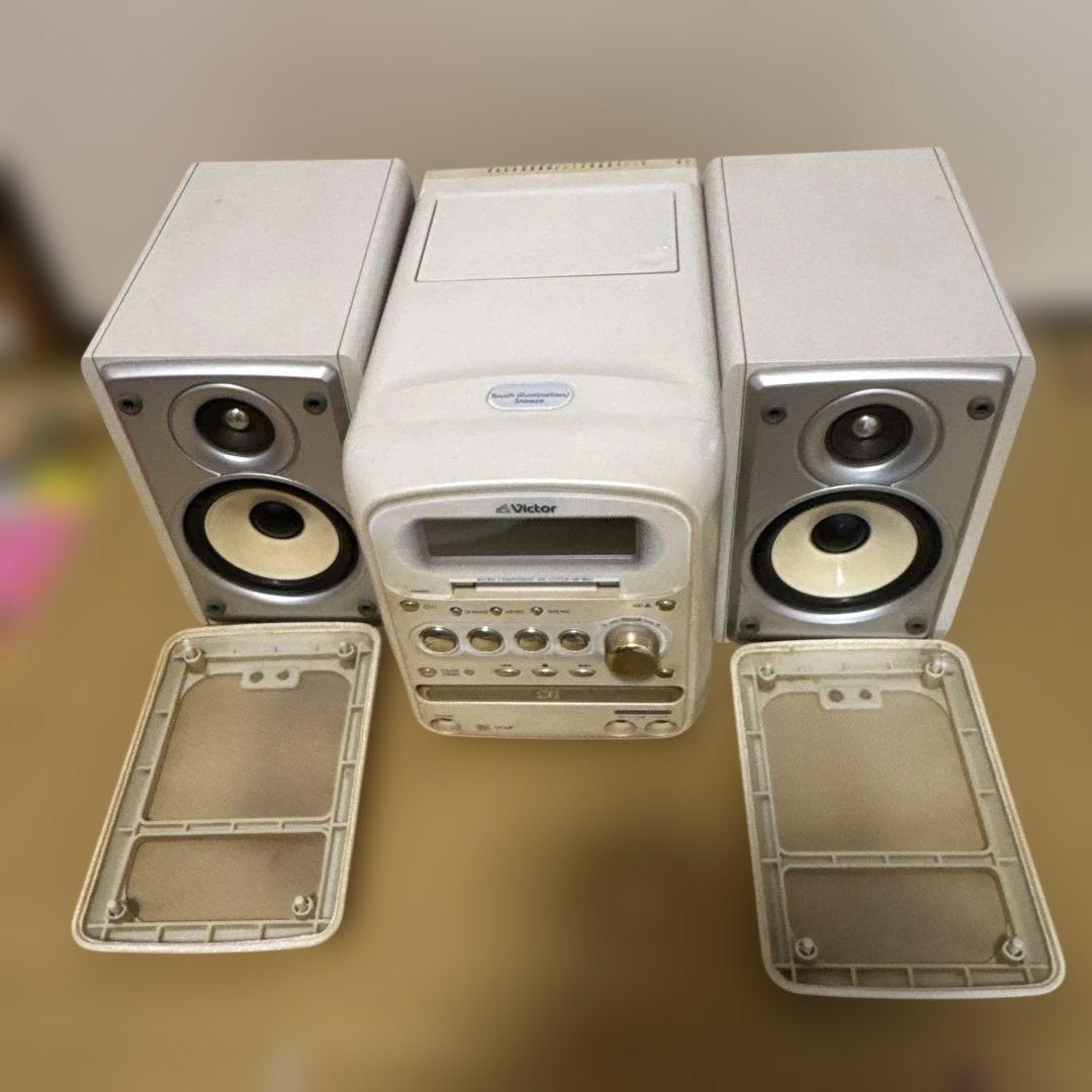 MD CDミニコンポ Victor UX-Q1-W『説明書付き』