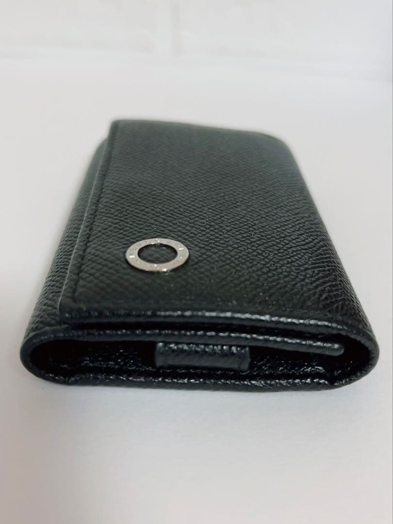 ブルガリ　BVLGARI キーケース　黒　ブラック　6連　未使用品
