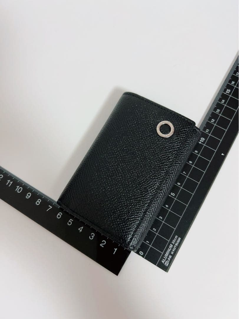 ブルガリ　BVLGARI キーケース　黒　ブラック　6連　未使用品