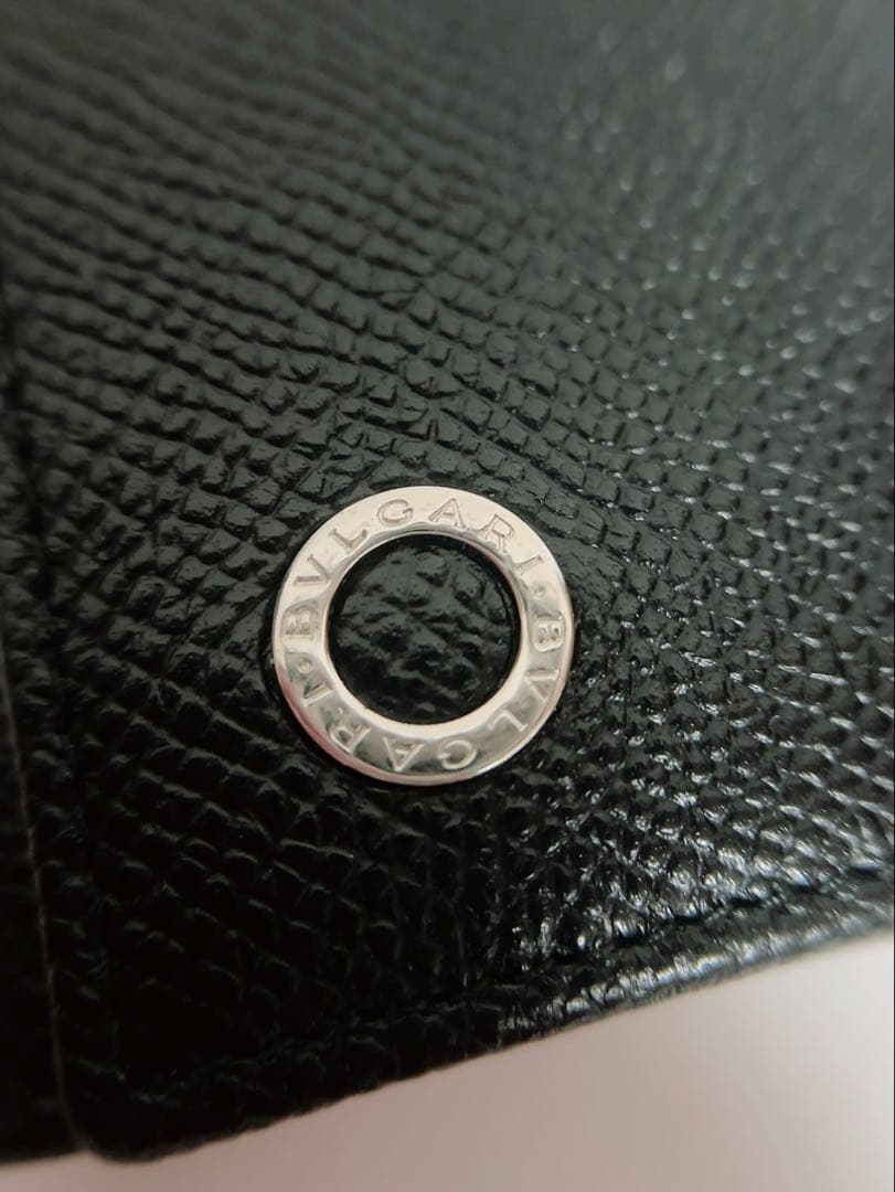 ブルガリ　BVLGARI キーケース　黒　ブラック　6連　未使用品