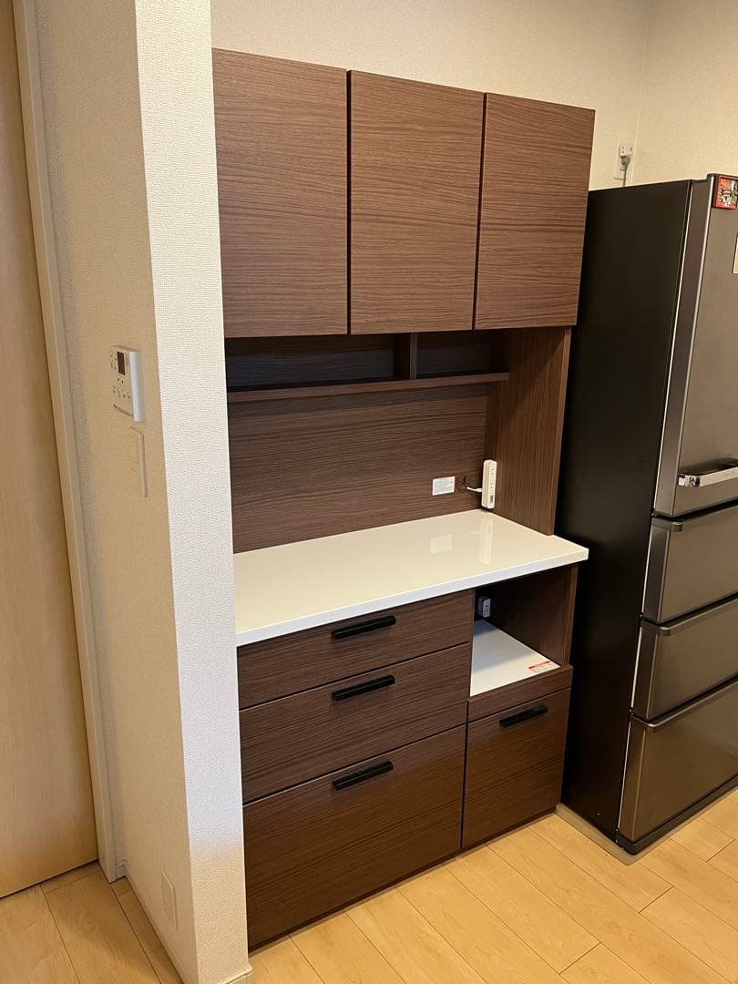 【888】(送料込み) ニトリ キッチンボードソレル(100KB MBR)