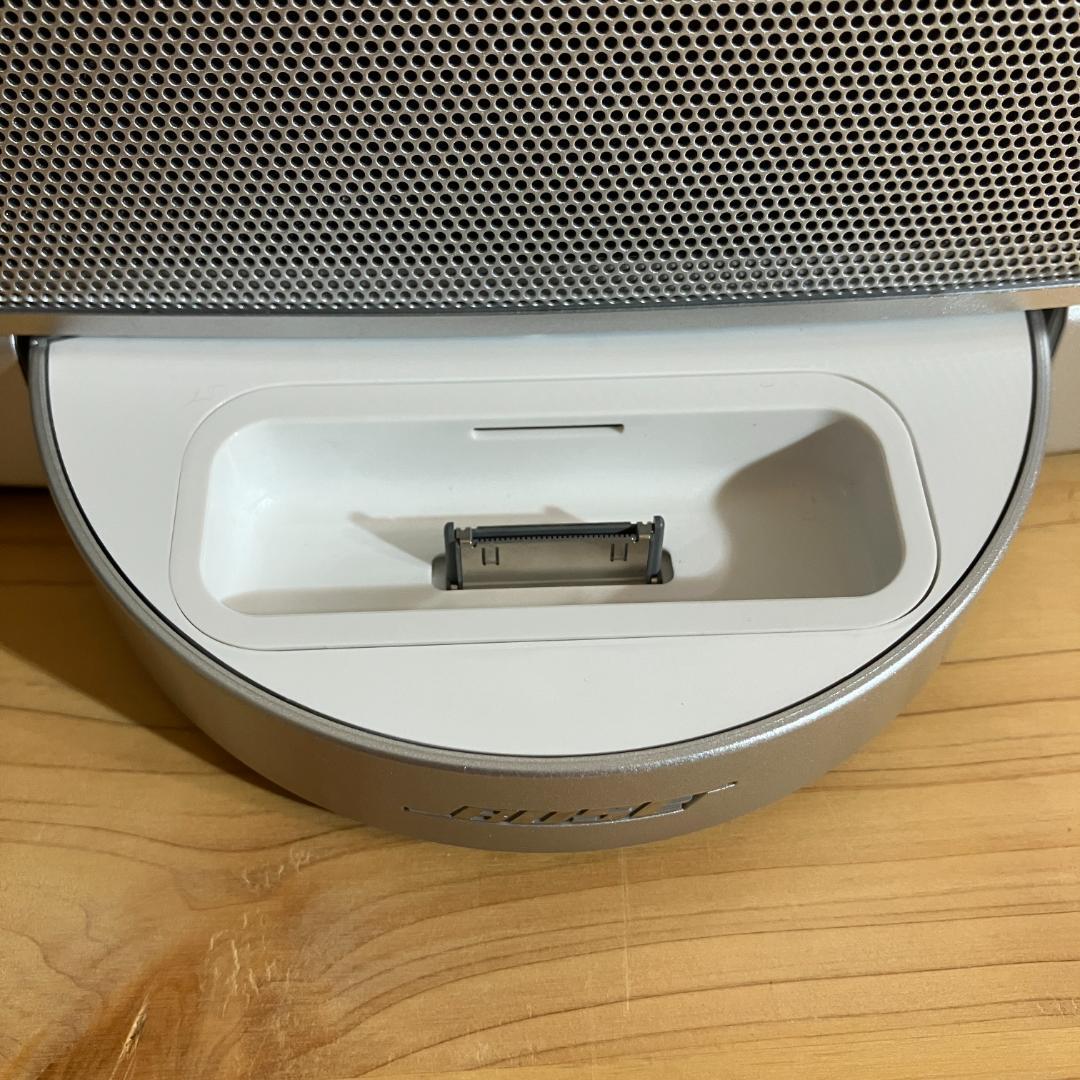 【美品】 Bose SoundDock ポータブル スピーカー N123 白