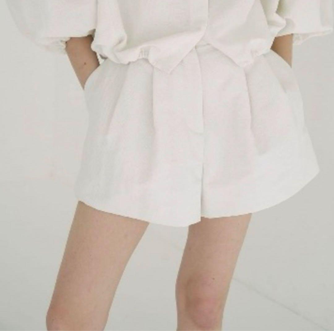 【CLANE 25SS 】DAD SHORT PANTS M