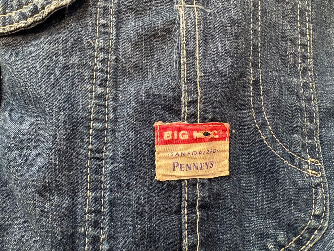 ビックサイズ　BIGMACオーバーオール 60s