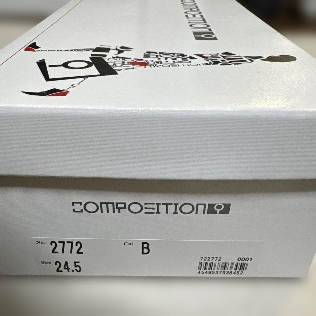 composition9 ウェーブリボンコンフォートウェッジパンプスモーダクレア