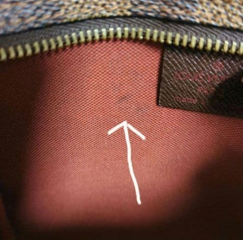 ルイヴィトン　ダミエ　トゥルースメイクアップアクセサリーポーチ