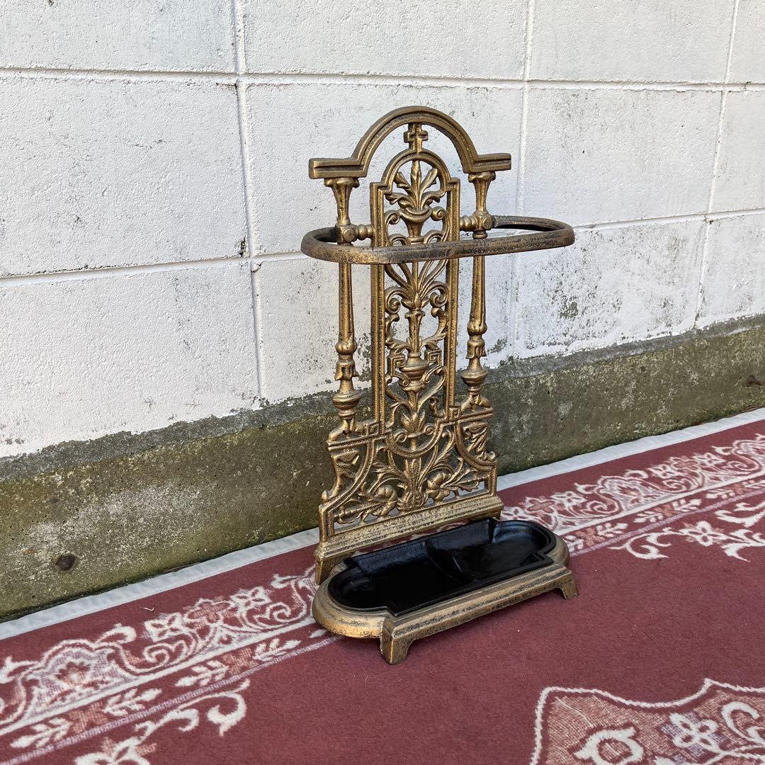 アンティークデザイン◾️アイアン鉄製 傘立て アンブレラスタンド 玄関収納