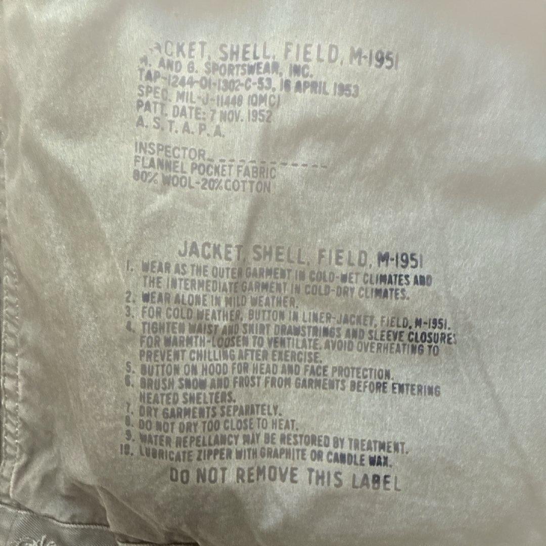 U.S. ARMY M-51 フィールドジャケット・希少ショート・ミディアム