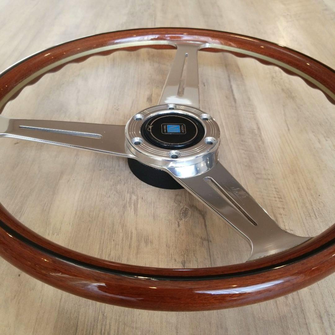 NARDI ナルディ/Viteウッド&ポリッシュスポークステアリング36Φ