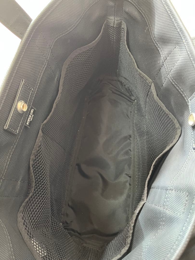 PORTER GIRL トートバッグ グレー/ブラック