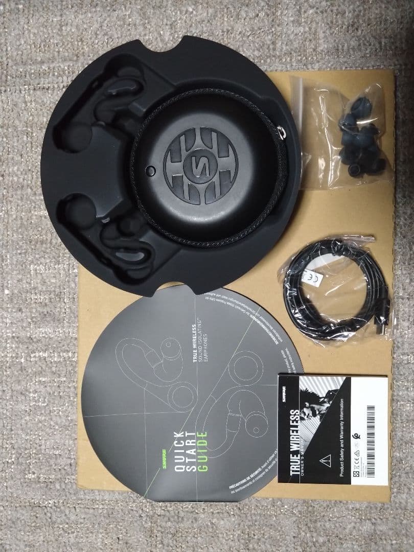 SHURE AONIC 215ワイヤレスイヤホン SF210DYBK＋TW2-A